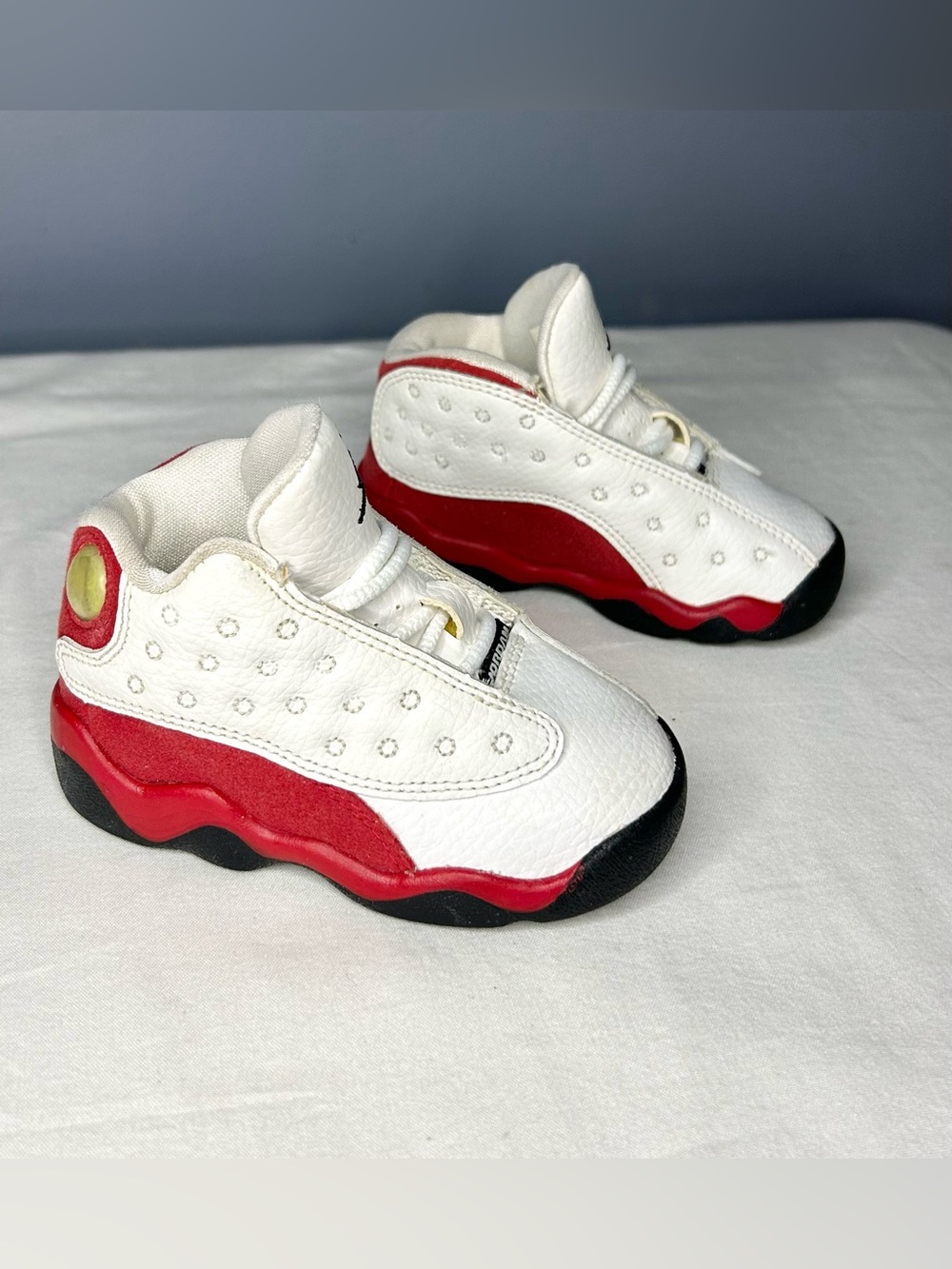 Jordan 13 Retro Chicago Shoes 2016 Toddler Boys 5C White Red Black Basketball